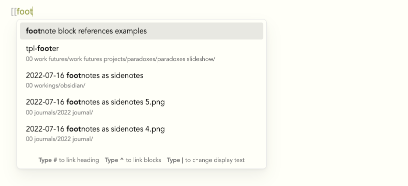 What If: Using Footnotes As Block References in Obsidian